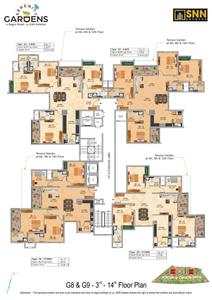 Project Image of 1060.0 - 2275.0 Sq.ft 2 BHK Apartment for buy in Serenity Gardens