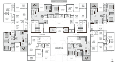 Project Image of 533.57 - 2064.0 Sq.ft 2 BHK Apartment for buy in Pristine Prolife