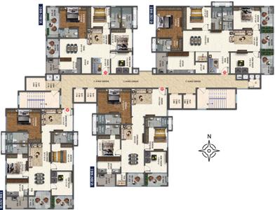 Project Image of 2100.0 - 6010.0 Sq.ft 3 BHK Apartment for buy in Vasavi Skyla
