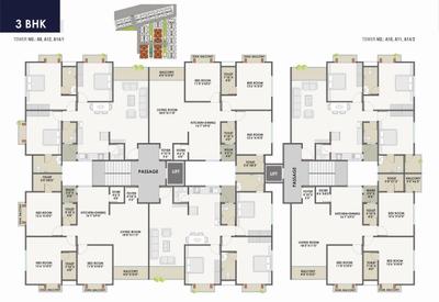 Project Image of 1210.0 - 1680.0 Sq.ft 2 BHK Apartment for buy in Samanvay Saptarshi