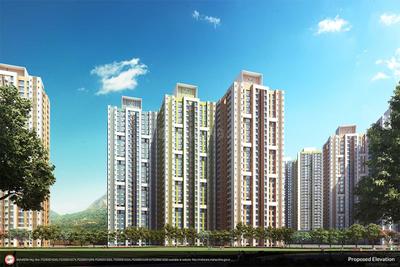 Project Image of 366.0 - 540.0 Sq.ft 1 BHK Apartment for buy in The Wise City South Block Phase I Plot RZ8 Building 4 Wing F2