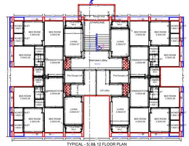 Project Image of 1360.0 - 1535.0 Sq.ft 2 BHK Apartment for buy in Pramukh Blue Stone