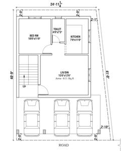 Arjun Sai Sai Cluster Plan for ground Floor 1
