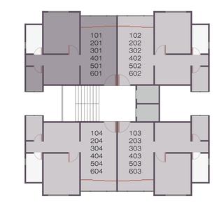 Project Image of 0.0 - 421.62 Sq.ft 1 BHK Apartment for buy in Ismail Meena Heights Tower G