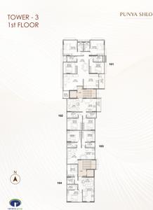 Project Image of 788.0 - 1946.0 Sq.ft 2 BHK Apartment for buy in Ramsina Punya Shlok Tower 3