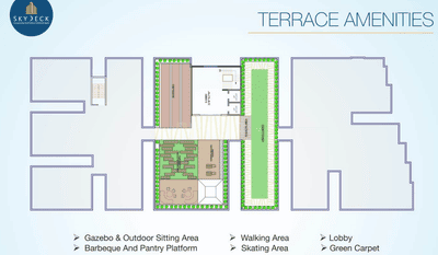 Project Image of 1121.0 - 1547.0 Sq.ft 2 BHK Apartment for buy in Sky Deck