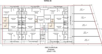 Project Image of 295.68 - 558.0 Sq.ft 1 BHK Apartment for buy in Balaji Trade Center