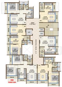 Project Image of 0.0 - 202.0 Sq.ft 1 BHK Apartment for buy in Pratham Sky Garden