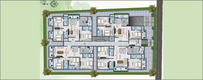 Project Image of 1825.0 - 2170.0 Sq.ft 3 BHK Apartment for buy in YGR Grandeur