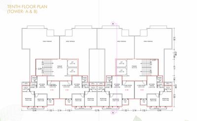 Project Image of 575.55 - 576.08 Sq.ft 2 BHK Apartment for buy in Ved Courtyard 118