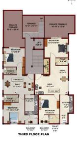 Project Image of 912.0 - 1031.0 Sq.ft 2 BHK Apartment for buy in Meenakshi Crezenta