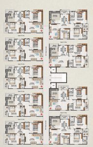 Project Image of 1160.0 - 2175.0 Sq.ft 2 BHK Apartment for buy in AR The Nest