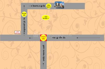 Krishna Appartment Images for locationPlan 1