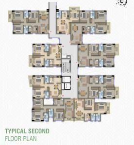 Project Image of 702 Sq.ft 2 BHK Apartment / Flat for sale in 79 Tilla for Rs. 4350000