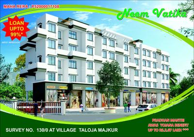 Project Image of 385.0 - 413.0 Sq.ft 1 BHK Apartment for buy in H B Neem Vatika