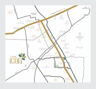 Project Image of 730.0 - 928.0 Sq.ft 2 BHK Apartment for buy in Shreeji Auro Icon