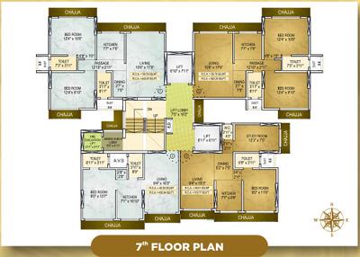 Project Image of 410.0 - 664.13 Sq.ft 1 BHK Apartment for buy in Shantee Muktangan Residency