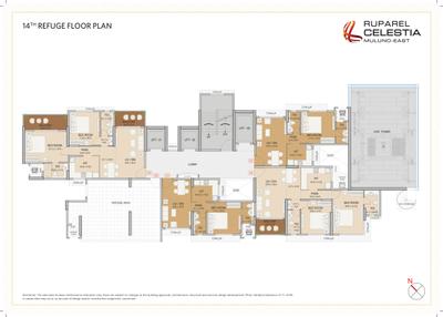Project Image of 414.41 - 828.0 Sq.ft 1 BHK Apartment for buy in Ruparel Celestia