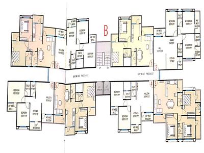 Project Image of 609.99 - 785.98 Sq.ft 2 BHK Apartment for buy in Odhavashish Hari Residency B Building