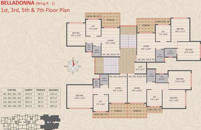 Project Image of 349.0 - 536.0 Sq.ft 1 BHK Apartment for buy in Panvelkar Gardens