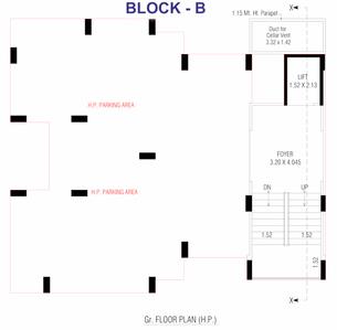 Project Image of 477.06 - 556.71 Sq.ft 2 BHK Apartment for buy in Pushpvan Platinum