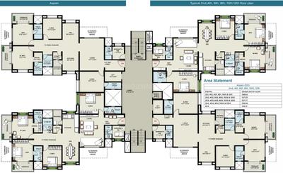Project Image of 1617.92 - 1823.19 Sq.ft 4 BHK Apartment for buy in Suyojit Viridian Vallis Phase 1 D3 Otio