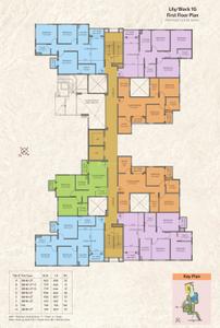 Project Image of 515.0 - 991.0 Sq.ft 1.5 BHK Apartment for buy in Siddha Waterfront Phase I