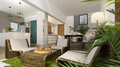 Project Image of 1600.0 - 2060.0 Sq.ft 3 BHK Villa for buy in Indusgratia Hyacinth Villas