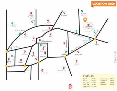Natraj Gulmohar Villas I Location Plan 1