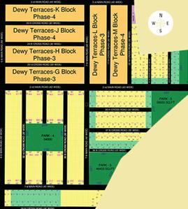 Sare Plots At Crescent Parc Layout Plan 1