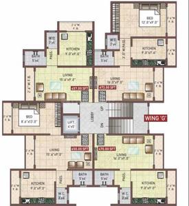 Project Image of 290.0 - 858.0 Sq.ft 1 RK Apartment for buy in Space Sai Moreshwar