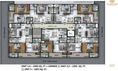 Project Image of 1055.0 - 2295.0 Sq.ft 2 BHK Builder Floor for buy in Arenaa Heights The Ultima 107