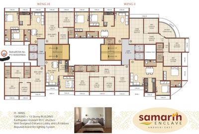 Project Image of 373.0 - 557.0 Sq.ft 1 BHK Apartment for buy in Samarth Enclave H Wing Andheri Chhaya CHS
