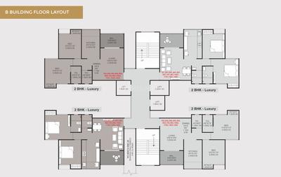 Project Image of 678.56 - 931.29 Sq.ft 2 BHK Apartment for buy in Siddhivinayak Exotica Phase II