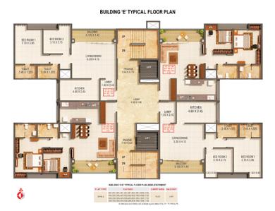 Project Image of 737.33 - 1022.57 Sq.ft 2 BHK Apartment for buy in Kumar Pratham D E G