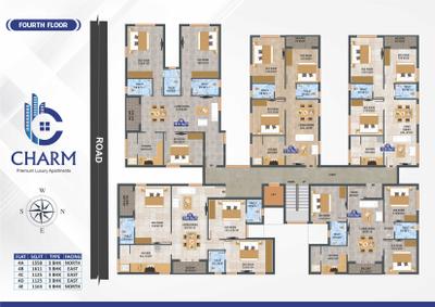 Project Image of 1101.0 - 1611.0 Sq.ft 3 BHK Apartment for buy in Vestas Charm