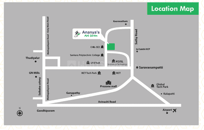 Project Image of 1409.0 - 2570.0 Sq.ft Residential Plot Plot for buy in Ananyas AA Garden