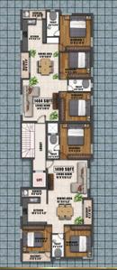 Project Image of 1484.0 - 1490.0 Sq.ft 3 BHK Apartment for buy in Live Adya