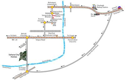Project Image of 0.0 - 5000.0 Sq.ft 5.5 BHK Villa for buy in Sahara City Homes Villa Lucknow