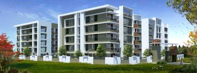 Aryan Banyan Courtyard Elevation 1
