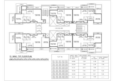 Project Image of 459.0 - 846.0 Sq.ft 1 BHK Apartment for buy in Tharwani Realty Ariana Phase III