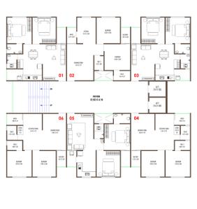Project Image of 1500 Sq.ft 2 BHK Apartment / Flat for sale in Naroda for Rs. 4650000