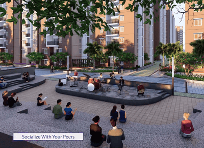 Project Image of 1064.99 - 1585.0 Sq.ft 2 BHK Apartment for buy in Ramky One Symphony