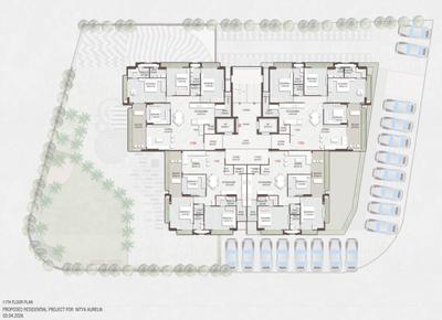 Project Image of 2556.0 - 6354.0 Sq.ft 3 BHK Apartment for buy in Nitya Aurelia