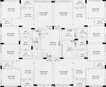Project Image of 340.46 - 538.63 Sq.ft 1 BHK Apartment for buy in Akshar City