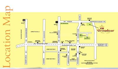 Project Image of 1100.0 - 1280.0 Sq.ft 2 BHK Apartment for buy in VM Grandeur