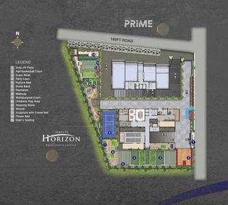 Project Image of 2865.0 - 4010.0 Sq.ft 3 BHK Apartment for buy in Makuta Horizon
