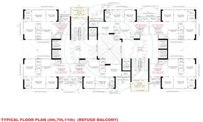 Project Image of 764.45 - 880.38 Sq.ft 3 BHK Apartment for buy in Saraswati Aaditya