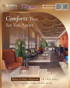 Project Image of 795.0 - 940.0 Sq.ft 2 BHK Apartment for buy in Rahul Aston