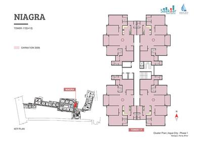 Project Image of 1050.0 - 4178.0 Sq.ft 2 BHK Apartment for buy in Saakaar Aqua City